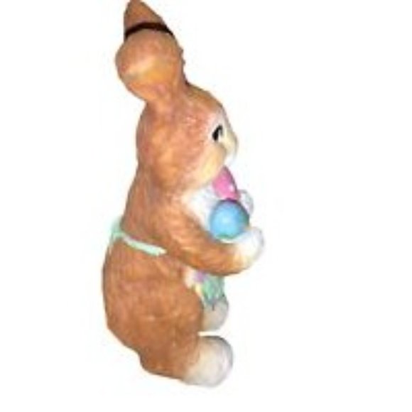 9 inch Resin Easter Bunny Rabbit Figurine - Picture 4 of 7